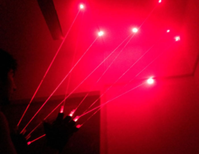 650 nm Laserhandschuhe